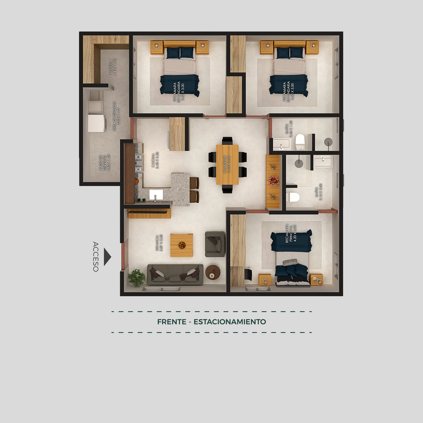 departamento modelo family